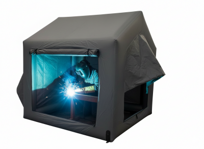 Надувная (пневмокаркасная) палатка сварщика