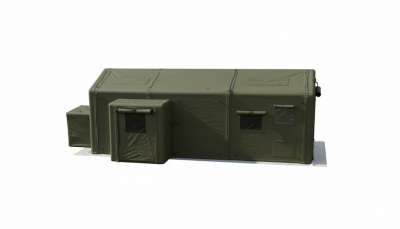 Надувная спасательная палатка из AirDeck